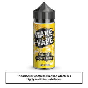 Wake N Vape Pineapple and Coconut Sorbet